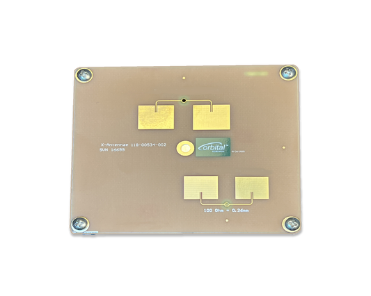 Space-Rated X-band Patch Antenna